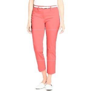 NWT Lands End Stretch Chino - Coral
